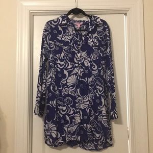 Lilly Pulitzer shirt dress